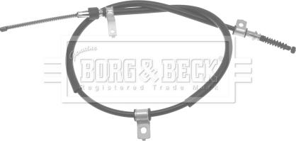 Borg & Beck BKB1423 - Тросик, cтояночный тормоз autosila-amz.com