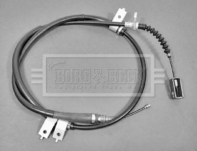 Borg & Beck BKB1591 - Тросик, cтояночный тормоз autosila-amz.com
