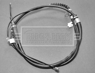 Borg & Beck BKB1592 - Тросик, cтояночный тормоз autosila-amz.com