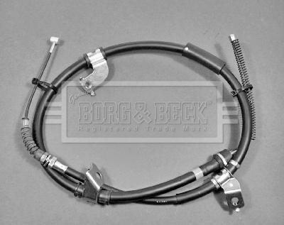 Borg & Beck BKB1567 - Тросик, cтояночный тормоз autosila-amz.com