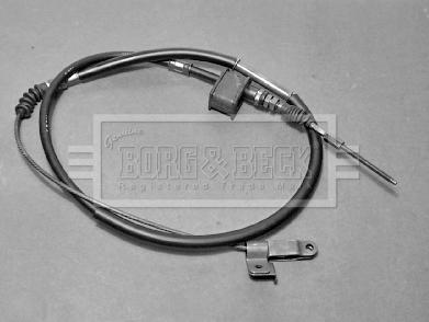 Borg & Beck BKB1652 - Тросик, cтояночный тормоз autosila-amz.com