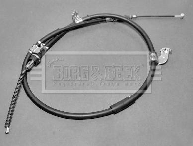 Borg & Beck BKB1665 - Тросик, cтояночный тормоз autosila-amz.com