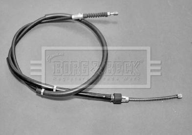 Borg & Beck BKB1601 - Тросик, cтояночный тормоз autosila-amz.com