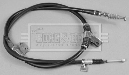 Borg & Beck BKB1673 - Тросик, cтояночный тормоз autosila-amz.com