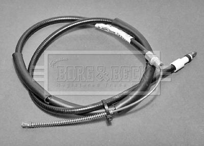 Borg & Beck BKB1048 - Тросик, cтояночный тормоз autosila-amz.com