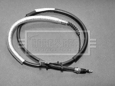 Borg & Beck BKB1068 - Тросик, cтояночный тормоз autosila-amz.com
