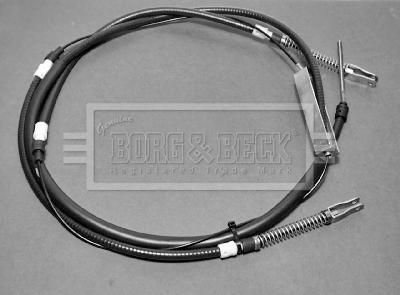 Borg & Beck BKB1022 - Тросик, cтояночный тормоз autosila-amz.com