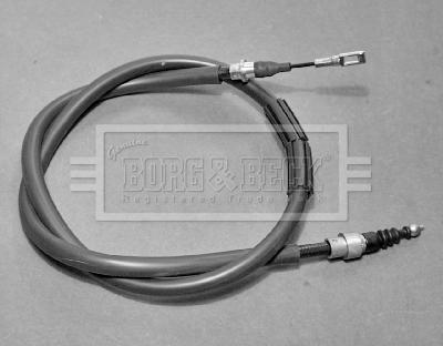 Borg & Beck BKB1894 - Тросик, cтояночный тормоз autosila-amz.com