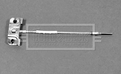 Borg & Beck BKB1815 - Тросик, cтояночный тормоз autosila-amz.com
