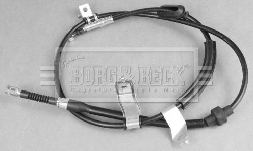 Borg & Beck BKB1833 - Тросик, cтояночный тормоз autosila-amz.com