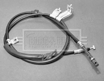 Borg & Beck BKB1832 - Тросик, cтояночный тормоз autosila-amz.com