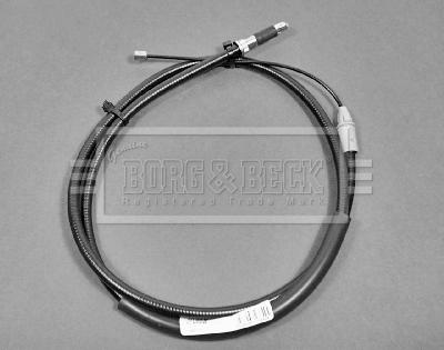 Borg & Beck BKB1876 - Тросик, cтояночный тормоз autosila-amz.com