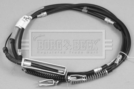 Borg & Beck BKB1872 - Тросик, cтояночный тормоз autosila-amz.com