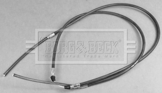 Borg & Beck BKB1351 - Тросик, cтояночный тормоз autosila-amz.com