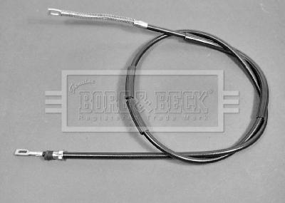 Borg & Beck BKB1352 - Тросик, cтояночный тормоз autosila-amz.com