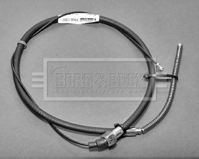 Borg & Beck BKB1357 - Тросик, cтояночный тормоз autosila-amz.com