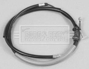 Borg & Beck BKB1337 - Тросик, cтояночный тормоз autosila-amz.com