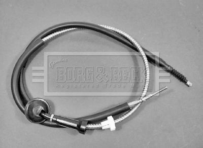 Borg & Beck BKB1263 - Тросик, cтояночный тормоз autosila-amz.com