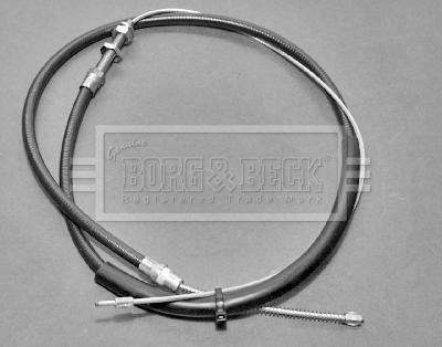 Borg & Beck BKB1225 - Тросик, cтояночный тормоз autosila-amz.com