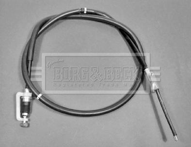 Borg & Beck BKB1748 - Тросик, cтояночный тормоз autosila-amz.com