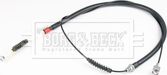 Borg & Beck BKB1711 - Тросик, cтояночный тормоз autosila-amz.com