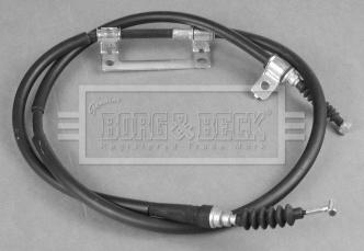 Borg & Beck BKB1729 - Тросик, cтояночный тормоз autosila-amz.com