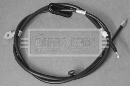 Borg & Beck BKB3498 - Тросик, cтояночный тормоз autosila-amz.com