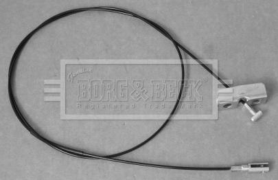 Borg & Beck BKB3497 - Тросик, cтояночный тормоз autosila-amz.com