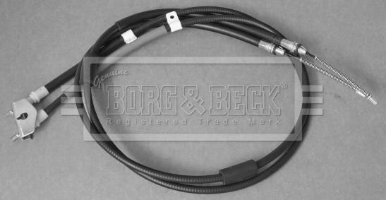 Borg & Beck BKB3446 - Тросик, cтояночный тормоз autosila-amz.com