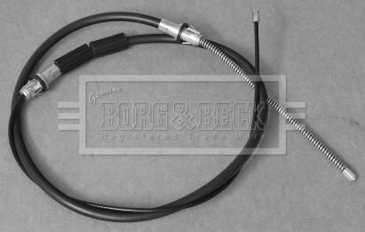 Borg & Beck BKB3440 - Тросик, cтояночный тормоз autosila-amz.com