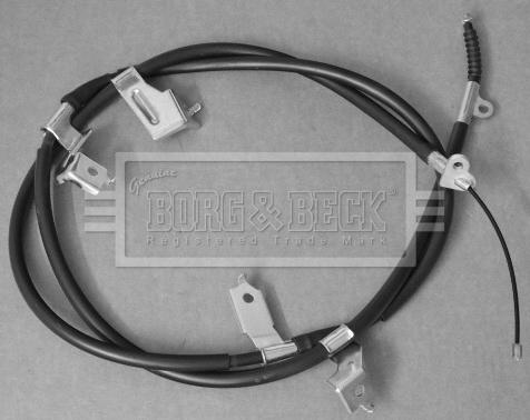 Borg & Beck BKB3454 - Тросик, cтояночный тормоз autosila-amz.com