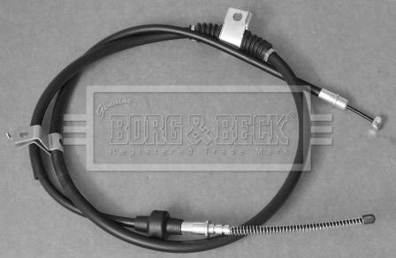 Borg & Beck BKB3450 - Тросик, cтояночный тормоз autosila-amz.com