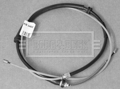Borg & Beck BKB3462 - Тросик, cтояночный тормоз autosila-amz.com