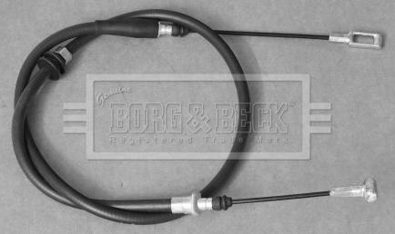 Borg & Beck BKB3467 - Тросик, cтояночный тормоз autosila-amz.com