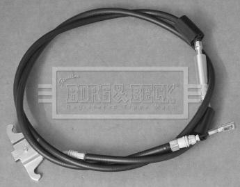 Borg & Beck BKB3404 - Тросик, cтояночный тормоз autosila-amz.com
