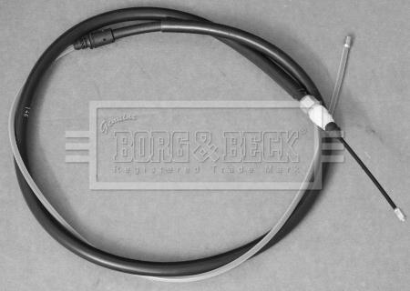 Borg & Beck BKB3400 - Тросик, cтояночный тормоз autosila-amz.com