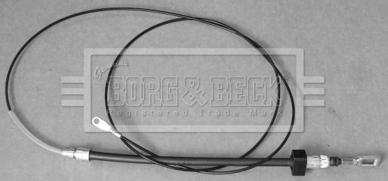 Borg & Beck BKB3407 - Тросик, cтояночный тормоз autosila-amz.com