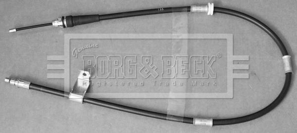 Borg & Beck BKB3413 - Тросик, cтояночный тормоз autosila-amz.com