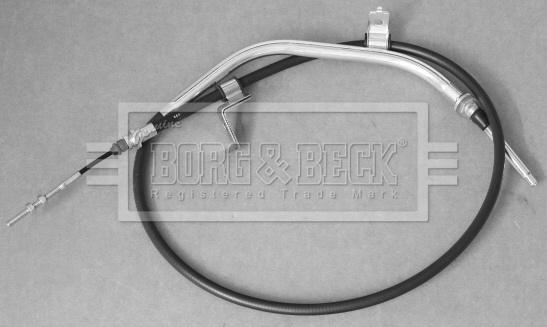 Borg & Beck BKB3417 - Тросик, cтояночный тормоз autosila-amz.com