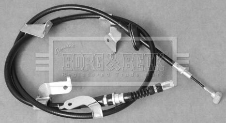 Borg & Beck BKB3487 - Тросик, cтояночный тормоз autosila-amz.com