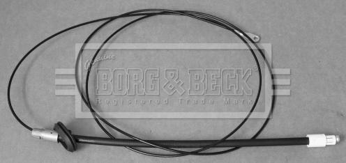 Borg & Beck BKB3437 - Тросик, cтояночный тормоз autosila-amz.com