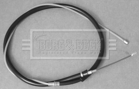 Borg & Beck BKB3423 - Тросик, cтояночный тормоз autosila-amz.com