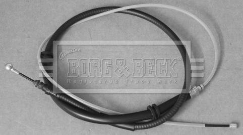Borg & Beck BKB3422 - Тросик, cтояночный тормоз autosila-amz.com