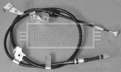 Borg & Beck BKB3477 - Тросик, cтояночный тормоз autosila-amz.com