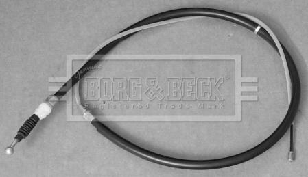 Borg & Beck BKB3599 - Тросик, cтояночный тормоз autosila-amz.com