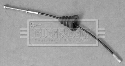 Borg & Beck BKB3597 - Тросик, cтояночный тормоз autosila-amz.com