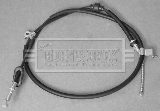 Borg & Beck BKB3557 - Тросик, cтояночный тормоз autosila-amz.com