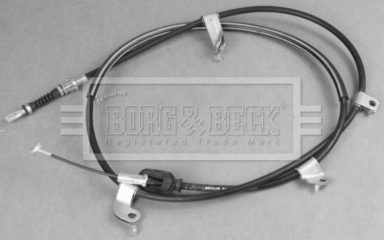 Borg & Beck BKB3561 - Тросик, cтояночный тормоз autosila-amz.com