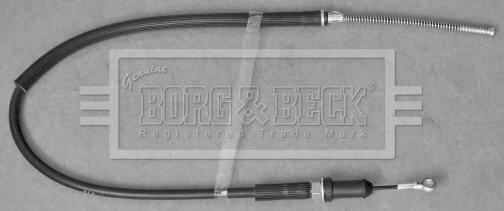 Borg & Beck BKB3504 - Тросик, cтояночный тормоз autosila-amz.com