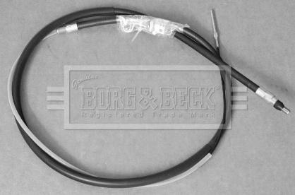 Borg & Beck BKB3510 - Тросик, cтояночный тормоз autosila-amz.com